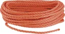 Polypropylen Mehrzweckseil 6 mm x 20 m, Farbe orange
