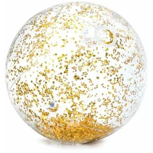 "Glitter Strandball - Goud 71 cm image"