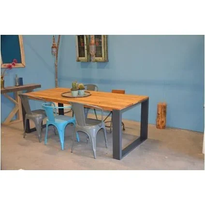 "Esstisch New Orleans Roasted wood - Grau image"