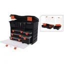 Opberg- gereedschapskist Hobby met 5 assortimentsdozen 50 x 42 x 30 cm