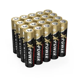 Alkaline X-Power AAA Batteries - 20 Pack