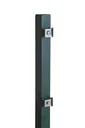 Pfosten für Doppelstab- und Einstabmatten 1500 x 40 x 40 mm - grün