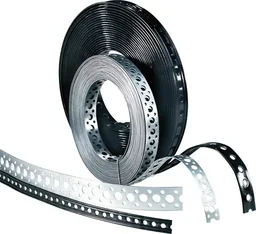 Lochband 17 mm x 10 m mit verzinkter Ummantelung