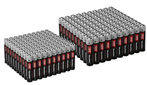 "Red-Alkaline Micro (AAA) Batterien - 100 Stück image"