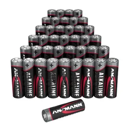 Alkaline AA Batteries - 40 Pack