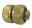 Stecksystem Schlauchverbinder/ Reparator 1/2" mit Klemmverschraubung Messing