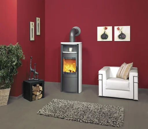 "Kaminofen Nika ECOplus (7 kW) meteor-schwarz, Dauerbrand, 3in1-Komfortregelung, Externe Zuluft image"