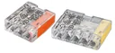 Steckklemmen Mikro, 100 Stk., 5 x 0,5 - 2,5 mm², transparent
