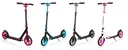 NL 205 Tretroller, 205 mm, ABEC 7, höhenverstellbar, Frontfederung, Klappmechanismus, türkis