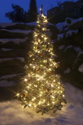 "Lichterkette mit 100 warmweißen LEDs, IP44, 10m image"