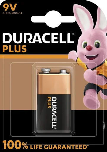 "Plus Alkaline Batterie 9V Block-1 Stück image"