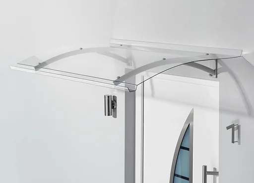 "Pultvordach Typ PT Secco, 1500 x 900 x 220 mm, Edelstahl - 12 kg image"
