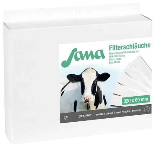 "Milchfilter 610 x 95/98 mm genäht, 75 g, 200 St. image"