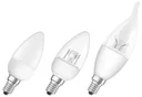 Kerzenlampe LED Star CLAS B40 mit 5,5 Watt, matt, E14, warmweiß