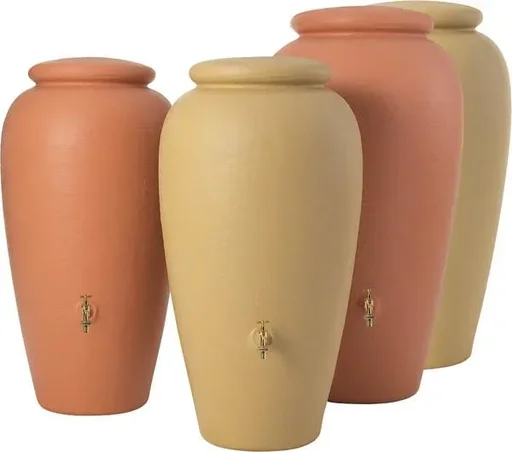 "Regen-Amphore, Regentonne, "CLASSIC line", Terrakotta, 300 Liter image"