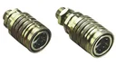 Hydraulikmuffe M18 x 1,5, Standardausführung, 8 mm langes Gewinde, 2 St.