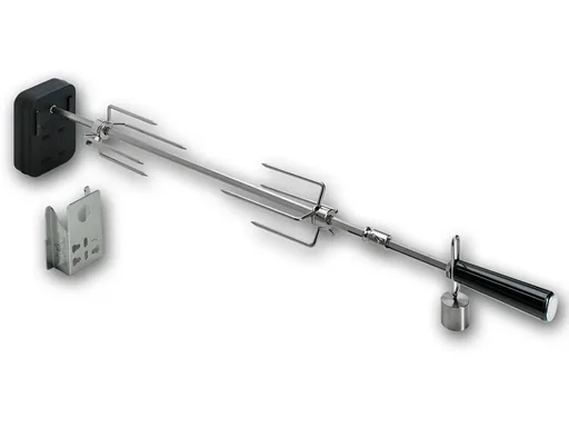 "Rotisserie Set mit Batteriemotor - für: 67 cm Kugelgrill für Smokin# PizzaRing image"