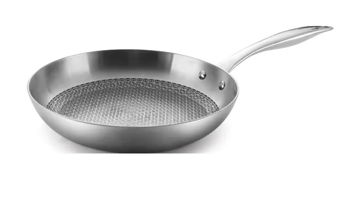 "XXL Edelstahl-Hybrid Hochrand-Pfanne 24 cm - Hochrandpfanne Ceraflon Elite Quantum image"