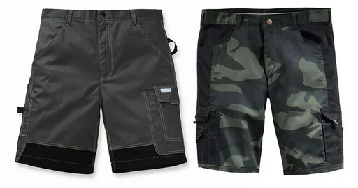 "Short für Beruf und Freizeit, Farbe anthrazit/schwarz, mit Reflexstreifen, Gr. M image"