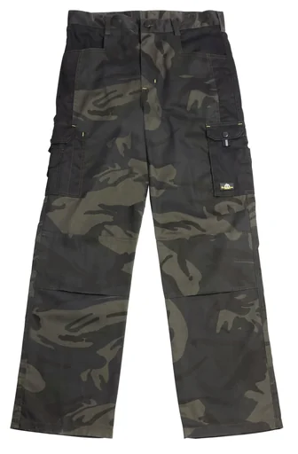 "Bundhose mit Cargotasche und Hammerschlaufe, Farbe oliv camouflage, Gr.56 image"