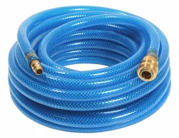 Druckluftschlauch-Garnitur mit Polyestergewebeeinlage Serie 2050, 10 m, 9x3 mm