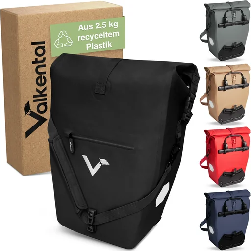 "ValkOcean Gepäckträgertasche, Rot image"