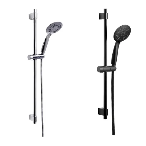 "Brauseset Young Schwarz, Länge Stange: 66 cm image"