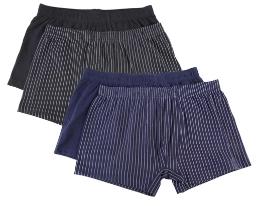 "Boxershorts im Doppelpack, Farbe schwarz/schwarz gestreift, Gr.XL image"