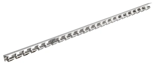 "Hakenleiste 150cm Edelstahl für PVC-Vorhang image"