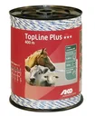 Weidezaunlitze "Top Line", weiß/blau - 200 m