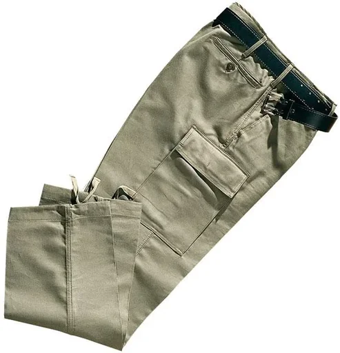"Bundeswehr Moleskin Arbeitshose, Farbe oliv. Gr. 48 image"