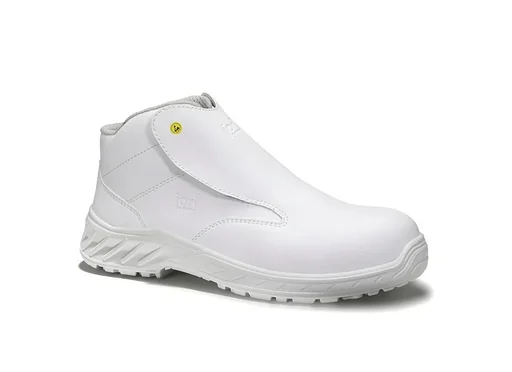 "Sicherheitsstiefel jo_CLEAN Slipper white Mid ESD S3 Gr. 47 image"