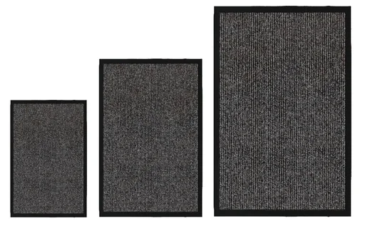 "Schmutzfangmatte Maxi Dry Stripe 80 x 120 anthrazit image"