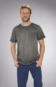 T-Shirt, Farbe oliv-meliert, Gr.3XL