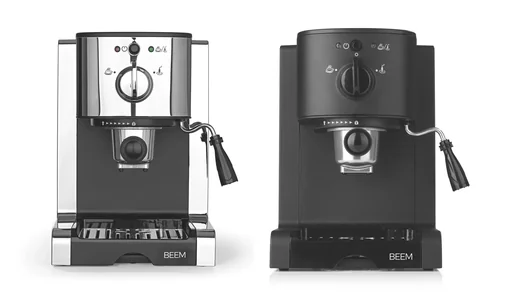 "Espresso Perfekt, Siebträger-Maschine, silber image"