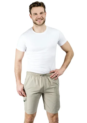 "Cargoshort mit Gummizug, Farbe sand, Gr.2XL image"