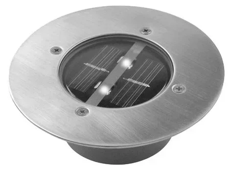 Solar LED Bodeneinbaustrahler Lugo - Rund