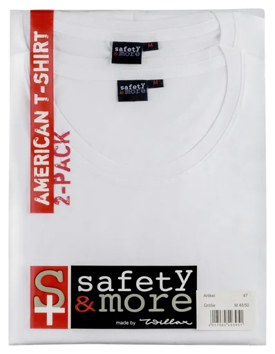 "Shirt im Doppelpack, weiss, Gr. M image"