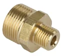 Gegennippel M22 AG x 1/4" AG