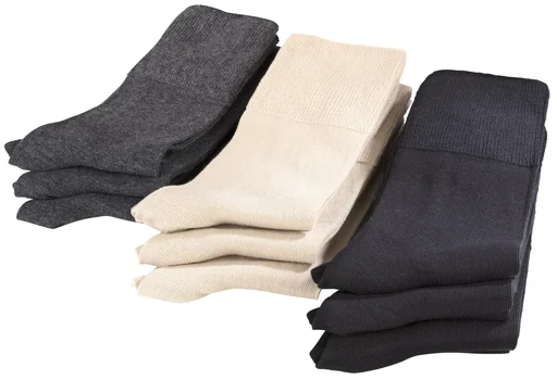 "Vitalsocke 3er Pack, Farbe schwarz, Gr.39/42 image"