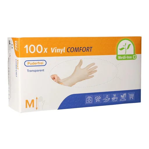 "Handschuhe, Vinyl, puderfrei, 100 Stück, Gr. L image"