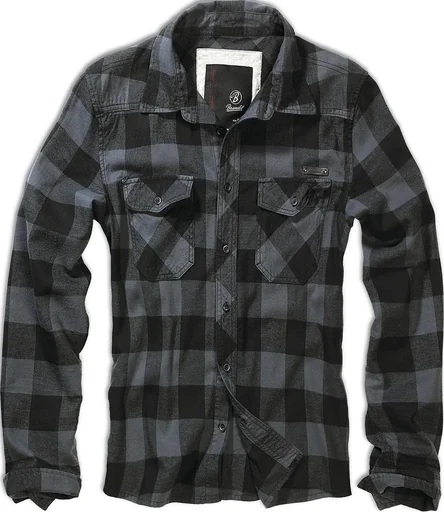 "Karohemd schwarz/grau, Gr.4XL image"