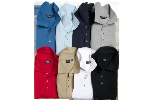 "Poloshirt mit Knopfleiste und Brusttasche, Farbe marine, Gr.M image"