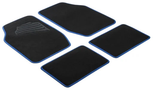 "Autoteppich Matrix blau image"