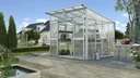 Gewächshaus Aura 7800 ESG/HKP, Farbe weiß