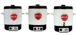 Automatic electric canner WAT 15 - enamelled with timer