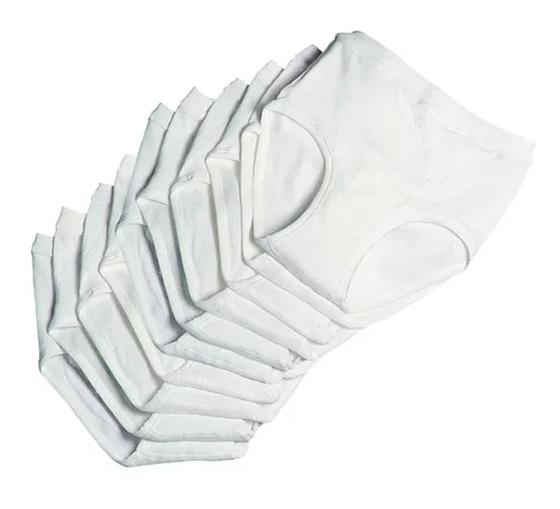 "Herren Slips im 10er Pack, Farbe weiß, Gr. 5 image"