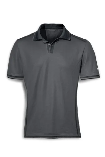 "Polo-Shirt CHAMP, Farbe stahlgrau/carbon, Größe S image"
