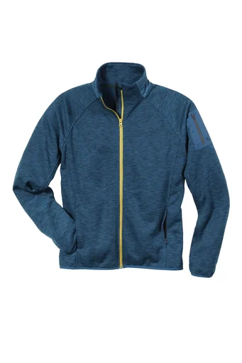 "Strickjacke, Farbe blau-meliert, Gr.L image"