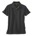 Poloshirt mit Aufdruck, Farbe schwarz, Gr.2XL